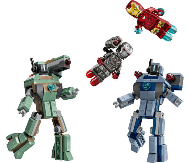 LEGO Super Heroes 76320 Iron Man i War Machine kontra drony Hammera - 1331726 - zdjęcie 5